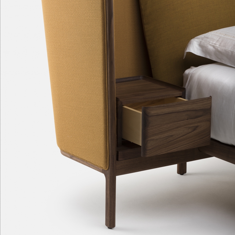 Low Dubois Bed by Luca Nichetto - Suite Wood