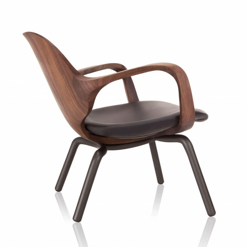 Clad Lounge Chair by Jader Almeida for Sollos