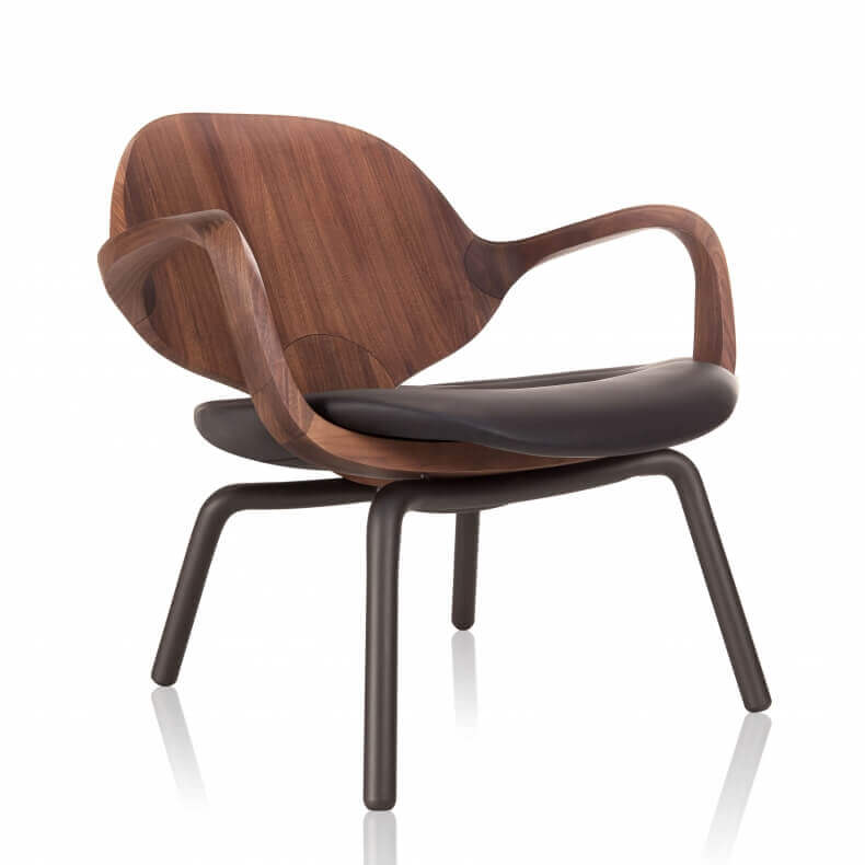 Clad Lounge Chair door Jader Almeida voor Sollos