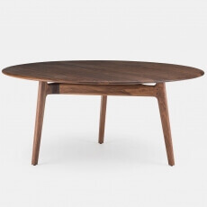 752LR SOLO LARGE ROUND TABLE SHOWN IN DANISH OILED WALNUT