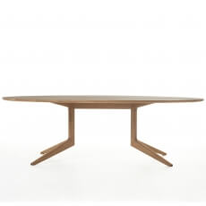 Light Oval Table by Matthew Hilton in oak