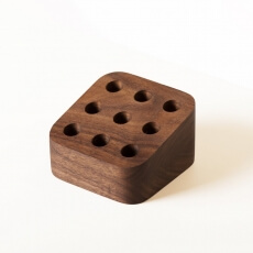 Small Pencil Holder for Orson Desk by Matthew Hilton in walnut - Suite Wood