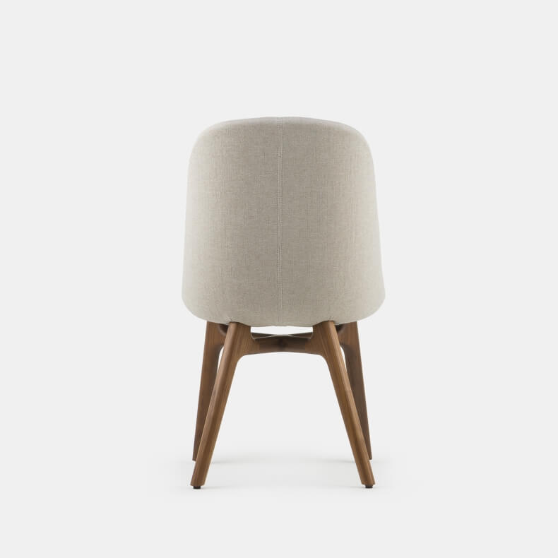 Solo Dining Chair by Neri&Hu in walnut and Sunniva 2 717