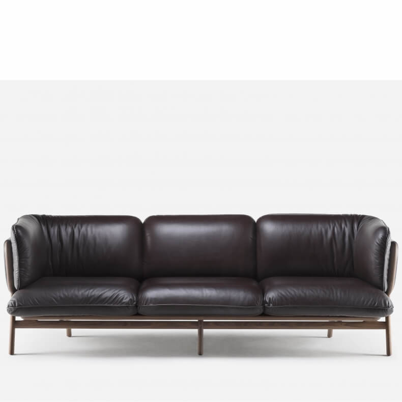 Stanley 3-Seater Sofa door Luca Nichetto voor De La Espada via Suite Wood