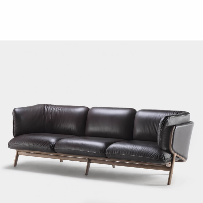 Stanley 3-Seater Sofa by Luca Nichetto for De La Espada available through Suite Wood