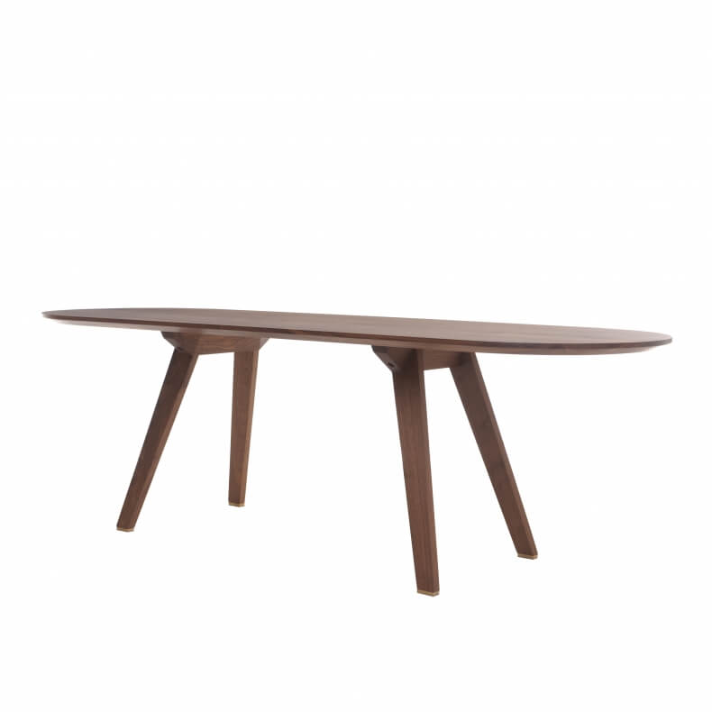Together Fixed Table by Studioilse in walnut